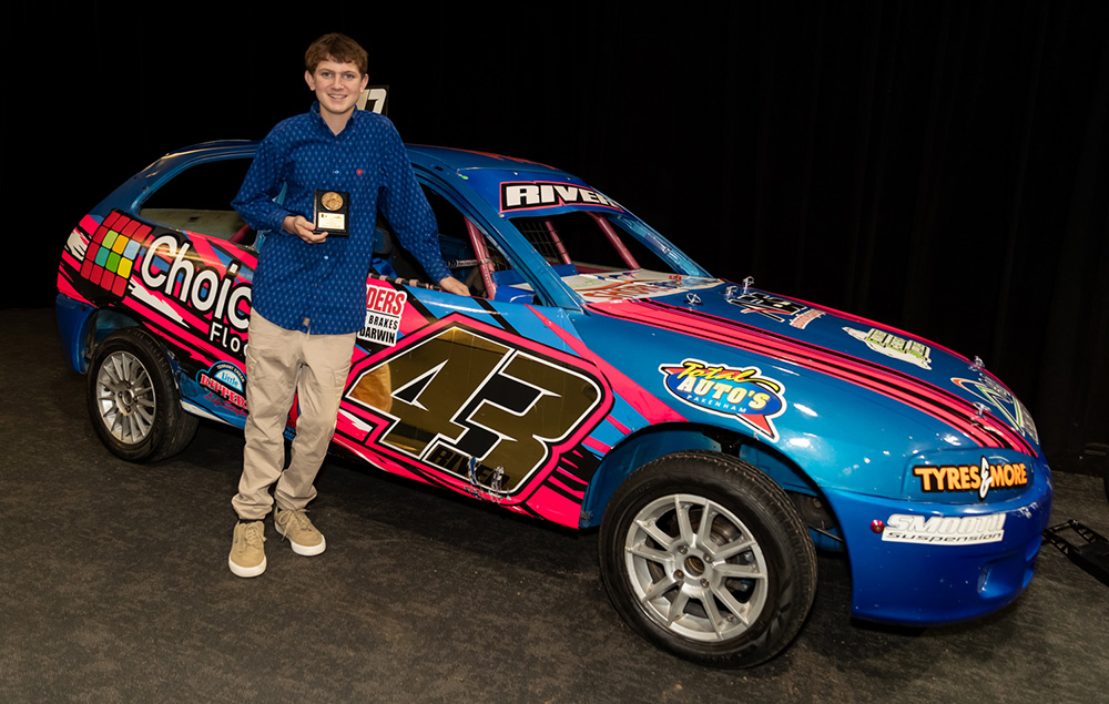 River Spitzbarth placed seventh at the National Junior Sedan title in Esperance (WA) in January